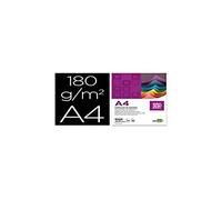 Liderpapel 180G/M2 - Cartulina, A4, Negro