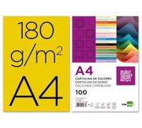 Liderpapel 180G/M2 - Cartulina, A4, Oro
