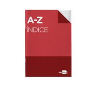 Indice liderpapel tapa cartoncillo cuarto 24 hojas 70g/m2 colores surtidos - IF01