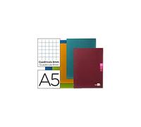 Libreta liderpapel scriptus a5 48 hojas 90g/m2 cuadro 8mm con margen - LB19