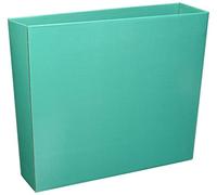 Caja archivador liderpapel de palanca carton din a4 documenta lomo 75 mm verde claro - CZ33