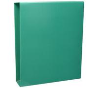 Caja archivador liderpapel de palanca carton folio documenta lomo 75 mm verde claro - CZ37