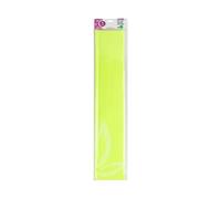 Papel crespon liderpapel 50 cm x 2,5 m 34g/m2 amarillo fluorescente