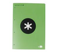 Bloc encolado liderpapel antartik cuadro 5 mm a4 natural 80 h 100 gr color verde - BR17