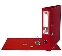 Archivador de palanca liderpapel a4 documenta forrado pvc con rado lomo 75mm rojo compresor metalico - AZ27