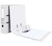 Archivador de palanca liderpapel a4 documenta forrado pvc con rado lomo 75mmblanco compresor metalico - AZ69