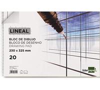 Liderpapel - Bloc Dibujo 20 Hojas 130 G/M2 Tamaño 325X230Mm