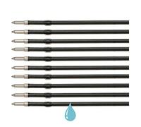 Recambio boligrafo liderpapel gummy touch retractil 1,0 mm tinta celeste bolsa de 10 unidades - BO22