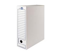 Liderpapel Caja de almacenamiento Rectangular Cartón para documentos de tamaño folio (50 Uds. FOLIO)