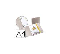 Liderpapel Carpeta 2 Anillas Redondas Mini 15 Mm 49074 Polipropileno Din A4 Transparente