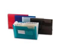 Liderpapel Carpeta Clasificador Fuelle 32114 Polipropileno Din A4 Incolora 13 Departamentos