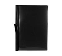 Carpeta liderpapel dossier pinza lateral 45325 polipropileno din a4 negro 60 hojas pinza deslizante - DP09