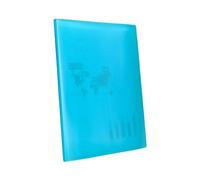 Carpeta liderpapel escaparate 47042 20 fundas polipropileno din a4 azul translucido - CJ11