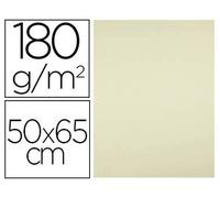 Cartulina liderpapel 50x65 cm 180g/m2 amarillo paquete de 25 - CX56