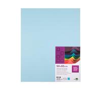 Cartulina liderpapel 50x65 cm 180g/m2 azul paquete de 25 - CX61