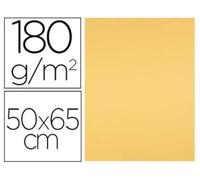 Cartulina liderpapel 50x65 cm 180 gr oro paquete de 25 - CT49