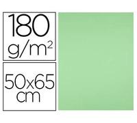 Cartulina liderpapel 50x65 cm 180g/m2 verde hierba paquete de 25 - CX74