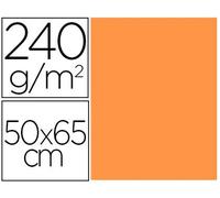 Cartulina liderpapel 50x65 cm 240g/m2 nectarina paquete de 25 unidades - CX91
