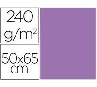 Cartulina liderpapel 50x65 cm 240g/m2 purpura paquete de 25 unidades - CX95