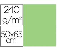 Cartulina liderpapel 50x65 cm 240g/m2 verde navidad paquete de 25 unidades - CT32