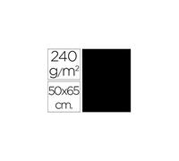 Cartulina liderpapel 50x65 cm 240g/m2 negro - CX10