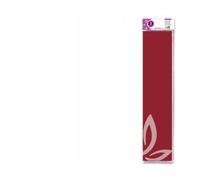 Papel crespon liderpapel 50 cm x 2.5m 34g/m2 burdeos - CP05