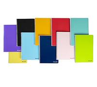 Liderpapel Cuaderno espiral a4 micro jolly tapa forrada 140h 75 gr liso 5 bandas 4 taladros v- unidad -