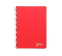 Liderpapel Cuaderno espiral din a5 witty tapa dura 80h 90gr rayado nº46 con margen colores