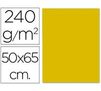 Liderpapel CX18 - Cartulina, 50 x 65 cm, color oro