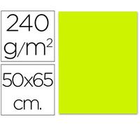 Cartulina liderpapel 50x65 cm 240g/m2 verde pistacho - CX41