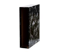 Caja archivador liderpapel classic blue folio negra - CZ02