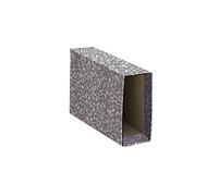 Liderpapel - Cz05 Caja Archivador Apaisado Gris