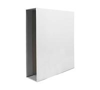 Caja archivador liderpapel de palanca carton din-a4 documenta lomo 75mm color blanca - CZ29