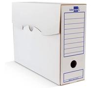Caja archivo definitivo liderpapel ecouse carton 100% reciclado 103 cuarto 278x213x105mm 325g/m2 - DF03