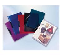 Carpeta liderpapel dossier pinza lateral 35482 polipropileno din a4 azul 30 hojas pinza giratoria - DP15