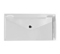 Carpeta liderpapel dossier broche polipropileno tamaño sobre americano 260x140mm transparente - DS56