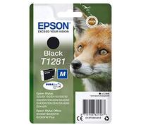 LIDERPAPEL Epson T1281 Ink Cartridge blk Standard Capacity 5.9ml 1-Pack, C13T12814022 (Standard Capacity 5.9ml 1-Pack)