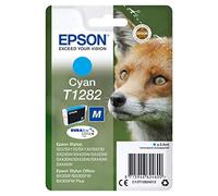 LIDERPAPEL Epson T1282 Ink Cartridge cy Standard Capacity 3.5ml 1-Pack, C13T12824022 (Standard Capacity 3.5ml 1-Pack)