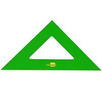 Liderpapel ES01 - Escuadra, 16 cm, color verde