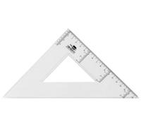 Liderpapel Escuadra 25 Cm Plástico Cristal