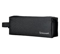 Liderpapel Estuche portatodo Classic Rectangular con asa 2 Cremalleras 210 x80mm Negro.