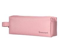 Liderpapel Estuche portatodo Classic Rectangular con asa 2 Cremalleras 210 x80mm Rosa.