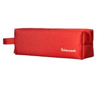 Liderpapel Estuche portatodo Classic Rectangular con asa 210x70mm Rojo.