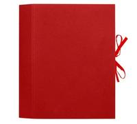 Carpeta fuelle liderpapel folio carton forrado burdeos