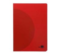 Libreta liderpapel 360 tapa de plastico a4 48 hojas 90g/m2 cuadro 4mm con margen colores surtidos