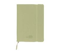 Liderpapel Libreta Simil Piel A6 120 Hojas 70 g/m² Rayado Horizontal Sin Margen Verde