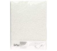 Liderpapel - Papel Color Pergamino Gris A4 240 G/M² Pack De 25 Hojas, PW17