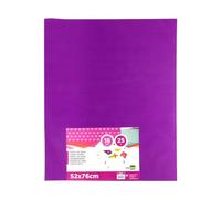 Papel seda liderpapel violeta 52x76 cm 18 gr -paquete de 25 hojas - SE22