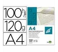 Verge Paper Pack de 100 Hojas A4 120 Gr/Mã¬ Blanco