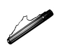 Liderpapel Portaplanos Plástico Diámetro 9 Cm Extensible Hasta 125 Cm Negro